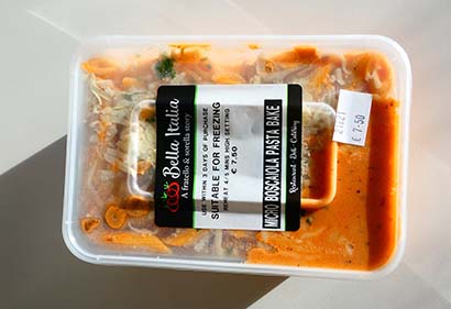 Penne Boscaiola (Serves 1) {Micro}