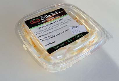 Homemade Coleslaw (150g) [GF]