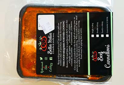 Beef Cannelloni (Various Sizes)