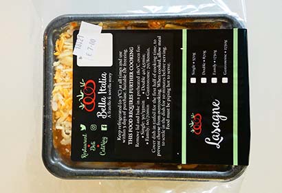 Beef Lasagne  (Serves 1) {Micro}